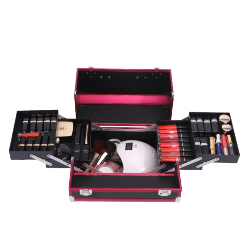 Manicure Organizer Travel Makeup Tools Storage Box for Nail Artist